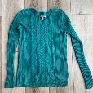 Green sweater